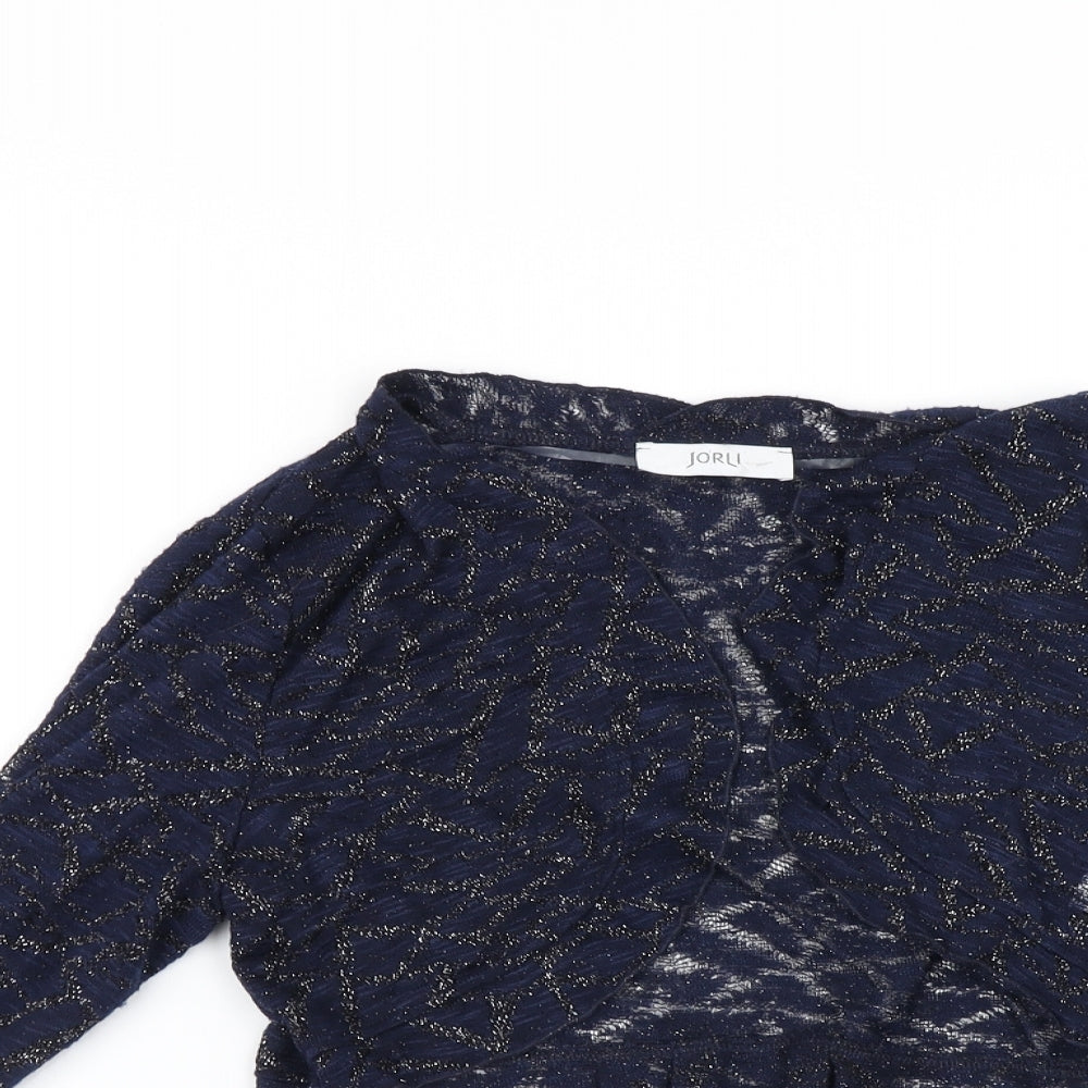 Preworn Womens Blue   Cardigan Jumper Size 16
