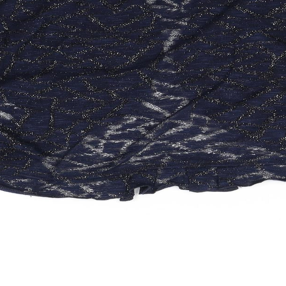 Preworn Womens Blue   Cardigan Jumper Size 16