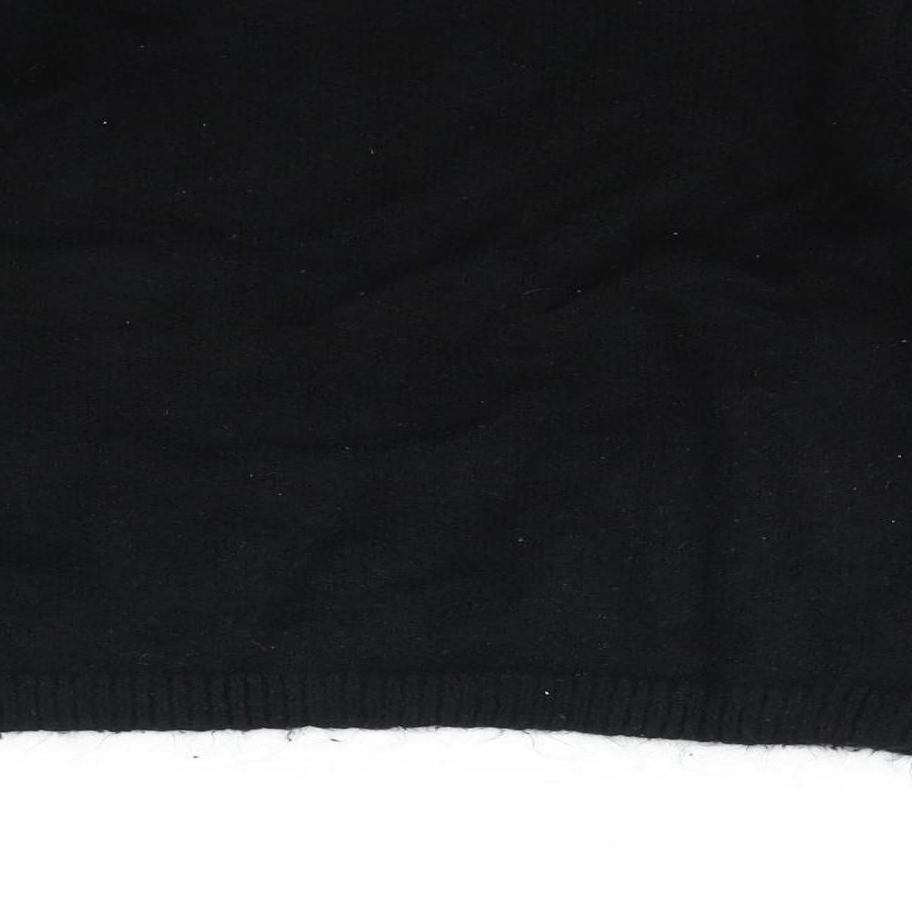 Marks and Spencer Girls Black   Pullover Jumper Size 11-12 Years