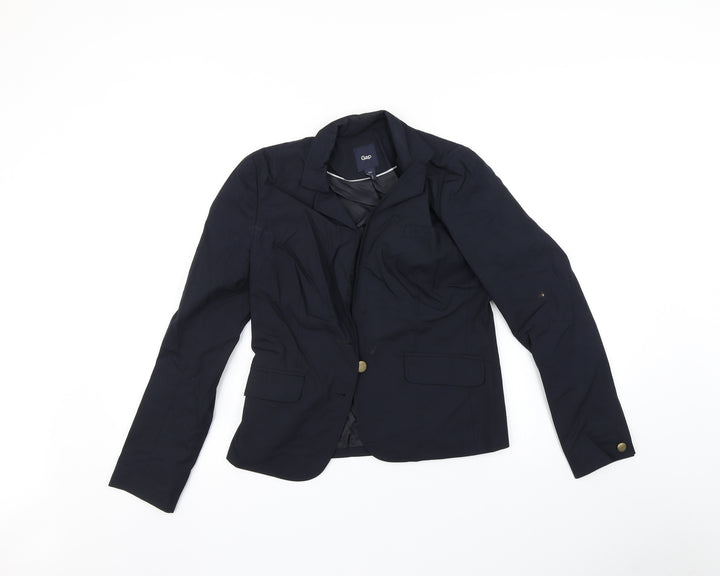 Gap Womens Blue Blazer Size 8