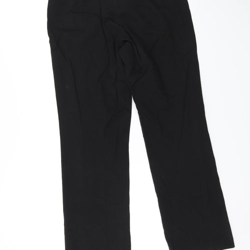 BHS Womens Black   Trousers  Size 10 L30 in
