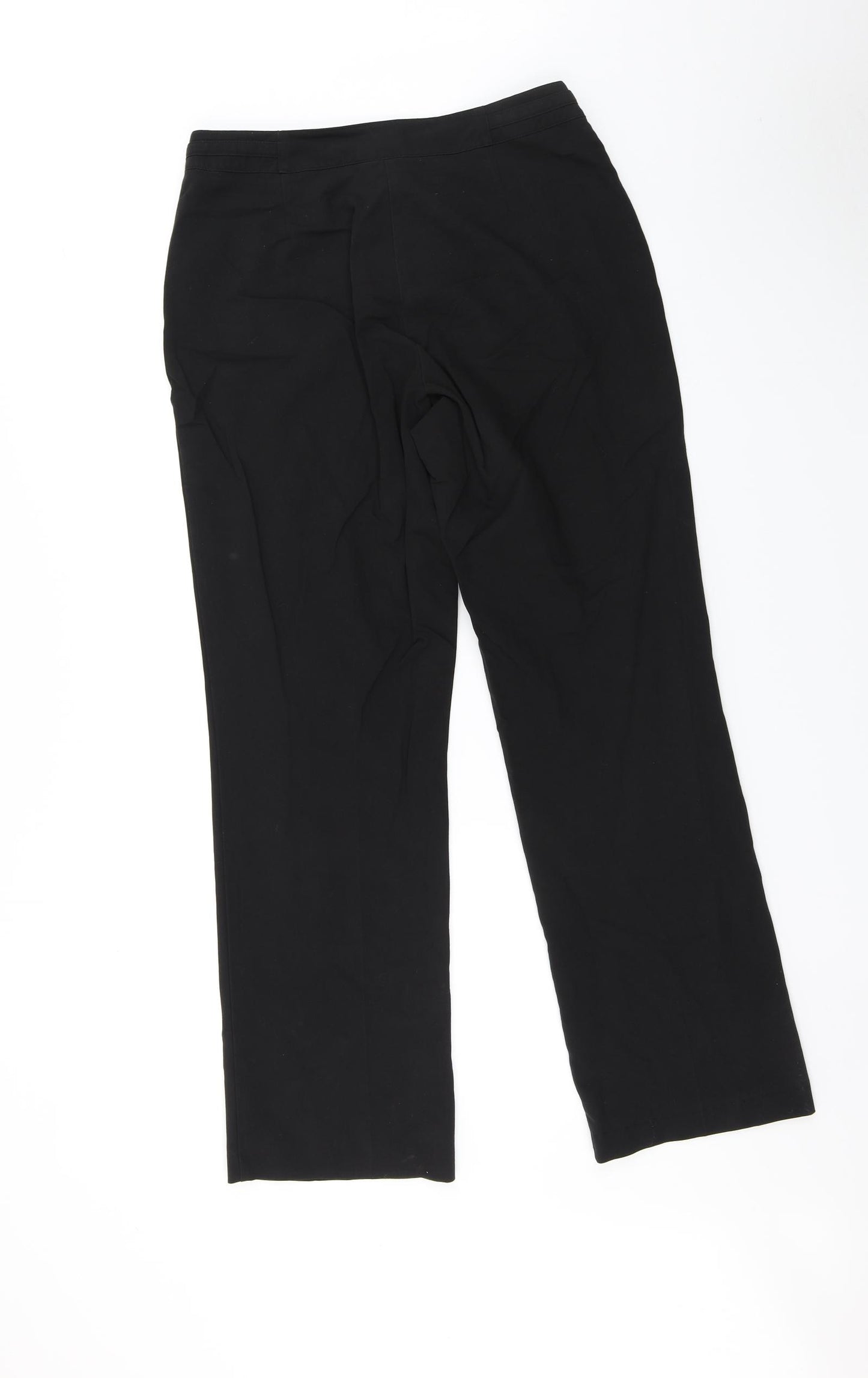 BHS Womens Black   Trousers  Size 10 L30 in
