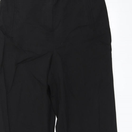 BHS Womens Black   Trousers  Size 10 L30 in