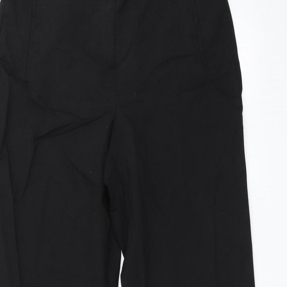 BHS Womens Black   Trousers  Size 10 L30 in