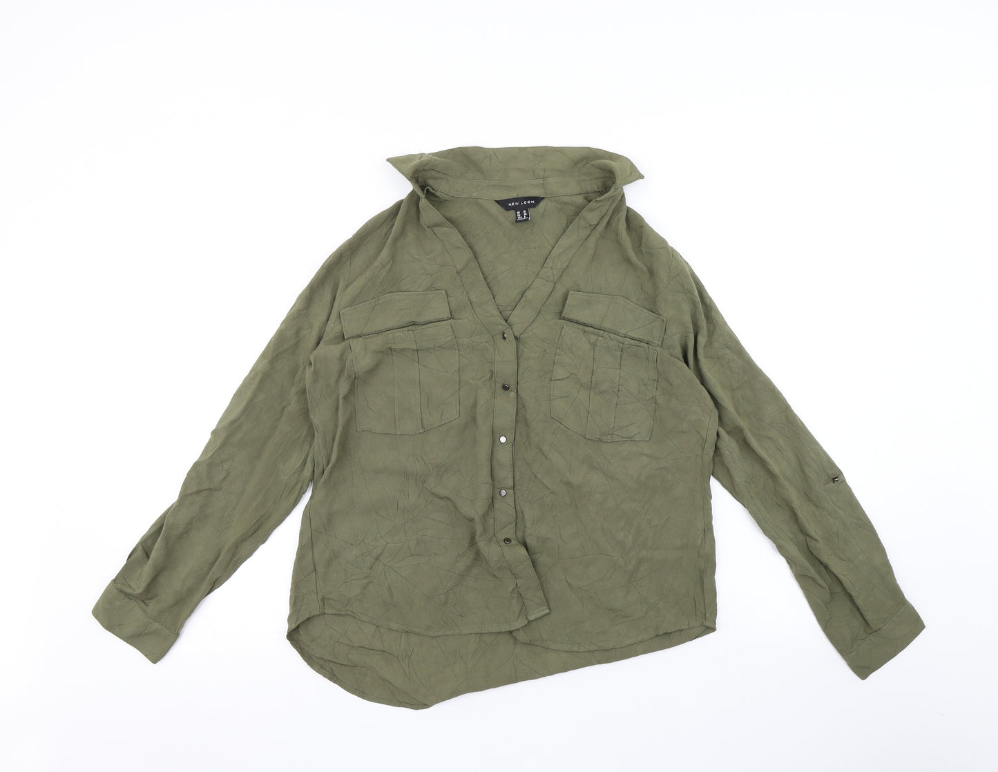 New look Womens Green   Basic Blouse Size 10