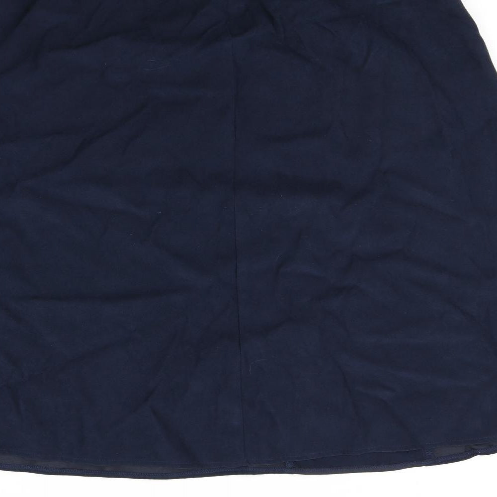 julipa Womens Blue   A-Line Skirt Size 14