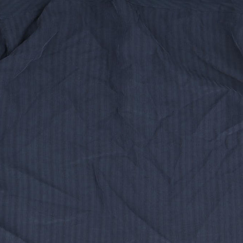 Blue Harbour Mens Blue    Button-Up Size M