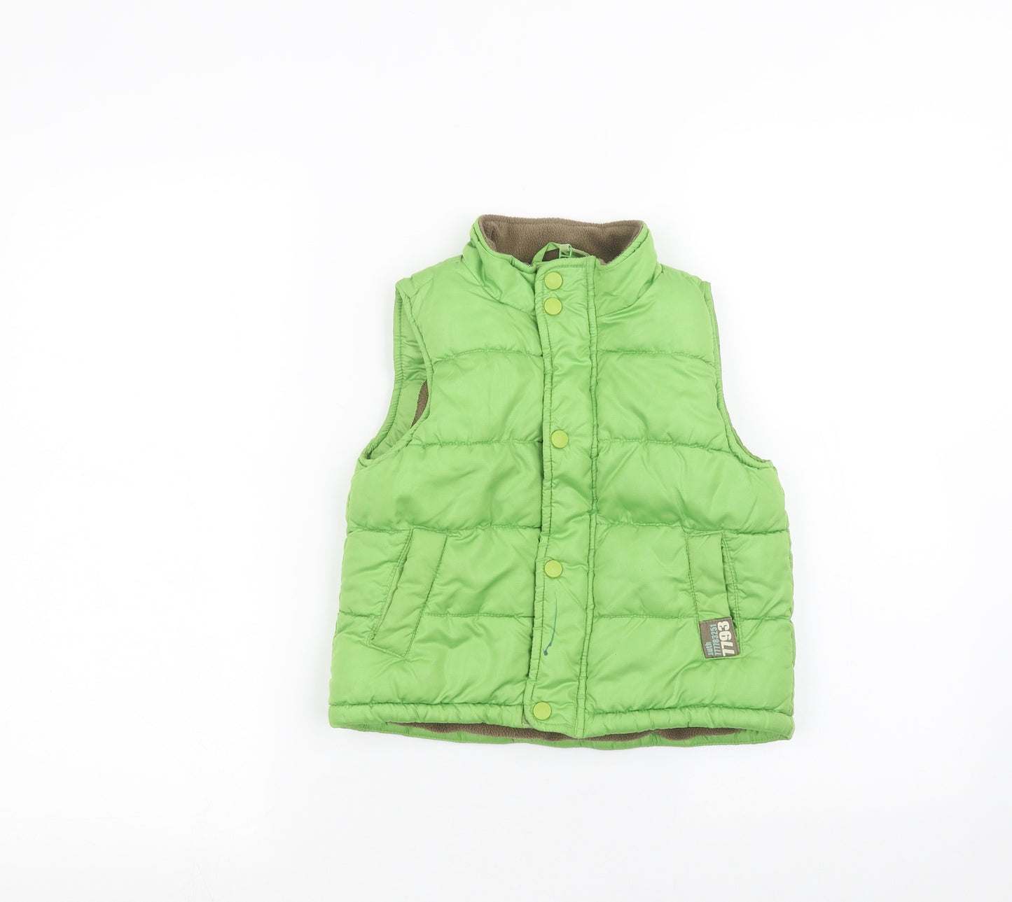 NEXT Boys Green   Gilet Coat Size 4 Years