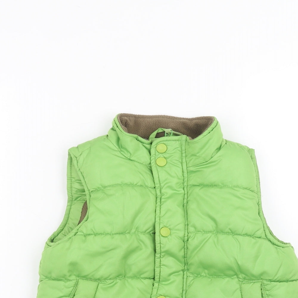 NEXT Boys Green   Gilet Coat Size 4 Years