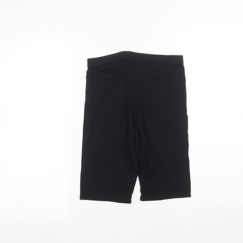 Boohoo Womens Black   Bermuda Shorts Size 8