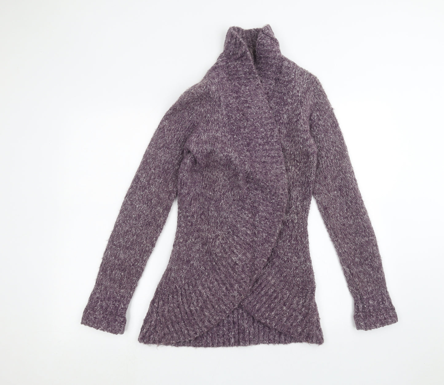 Papaya Womens Purple   Jacket Coatigan Size 8
