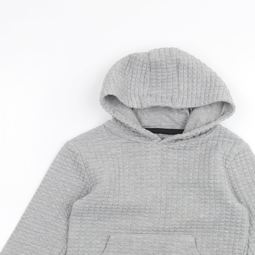 Primark Boys Grey   Pullover Hoodie Size 4-5 Years
