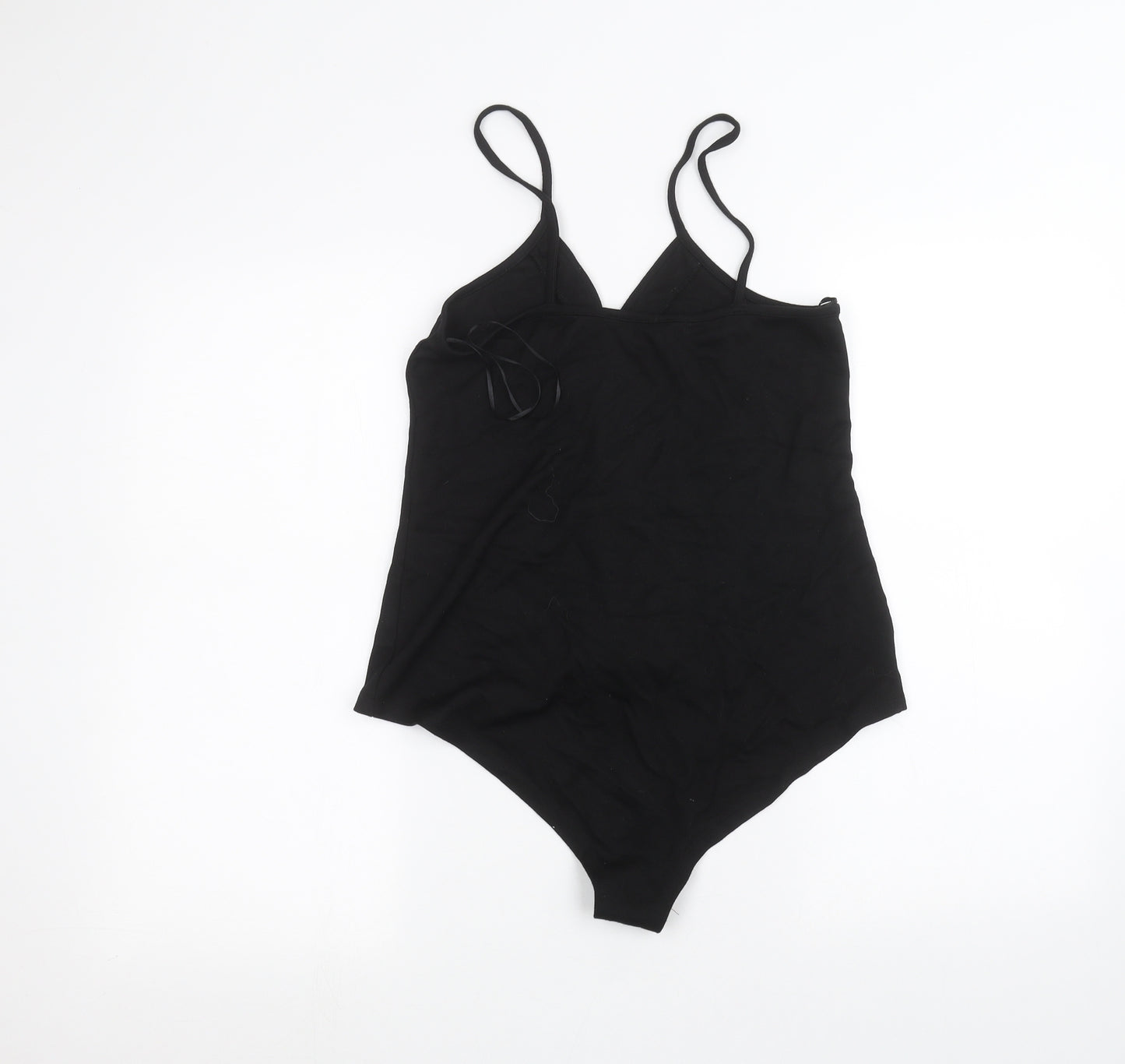 Select Womens Black   Bodysuit One-Piece Size 16