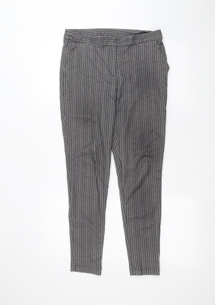 New Look Womens Black   Trousers  Size 10 L24 in