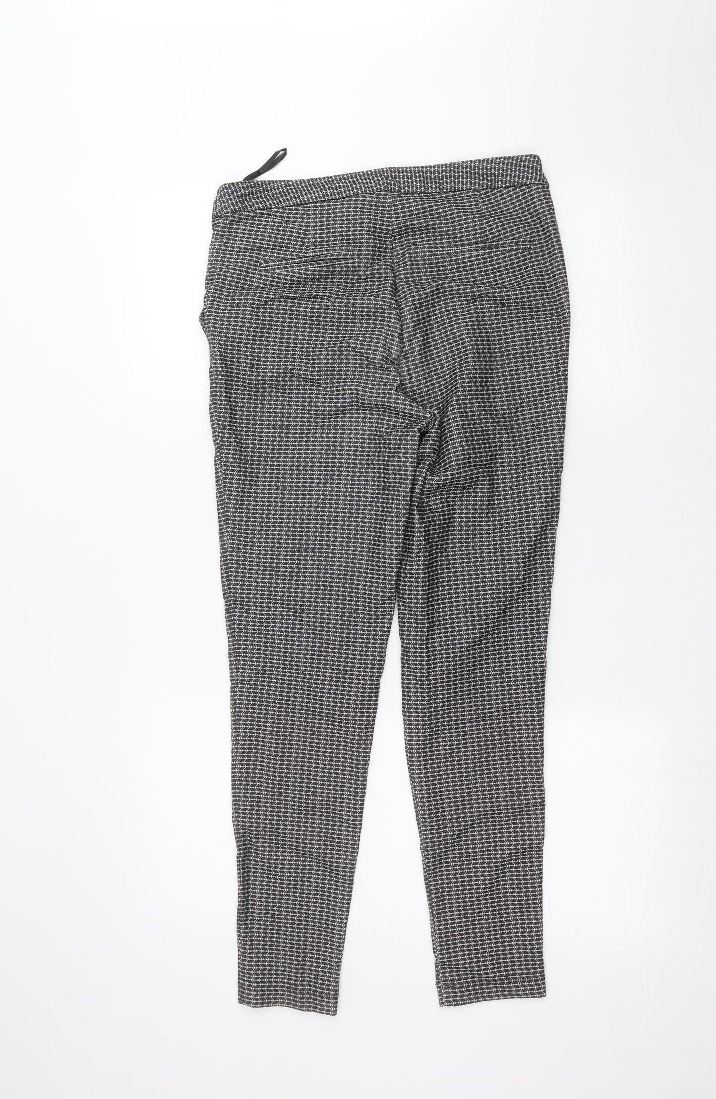 New Look Womens Black   Trousers  Size 10 L24 in