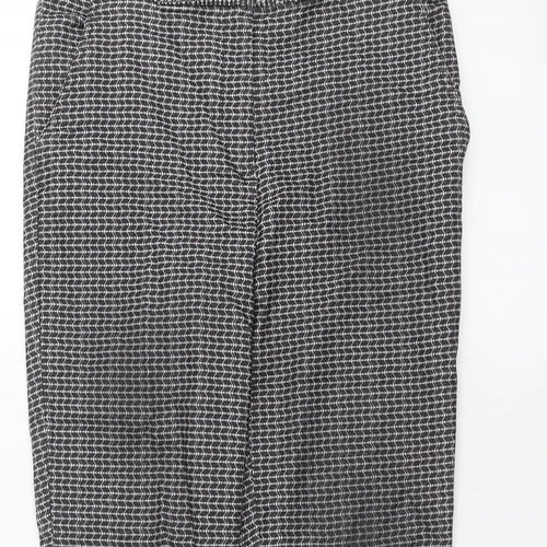 New Look Womens Black   Trousers  Size 10 L24 in