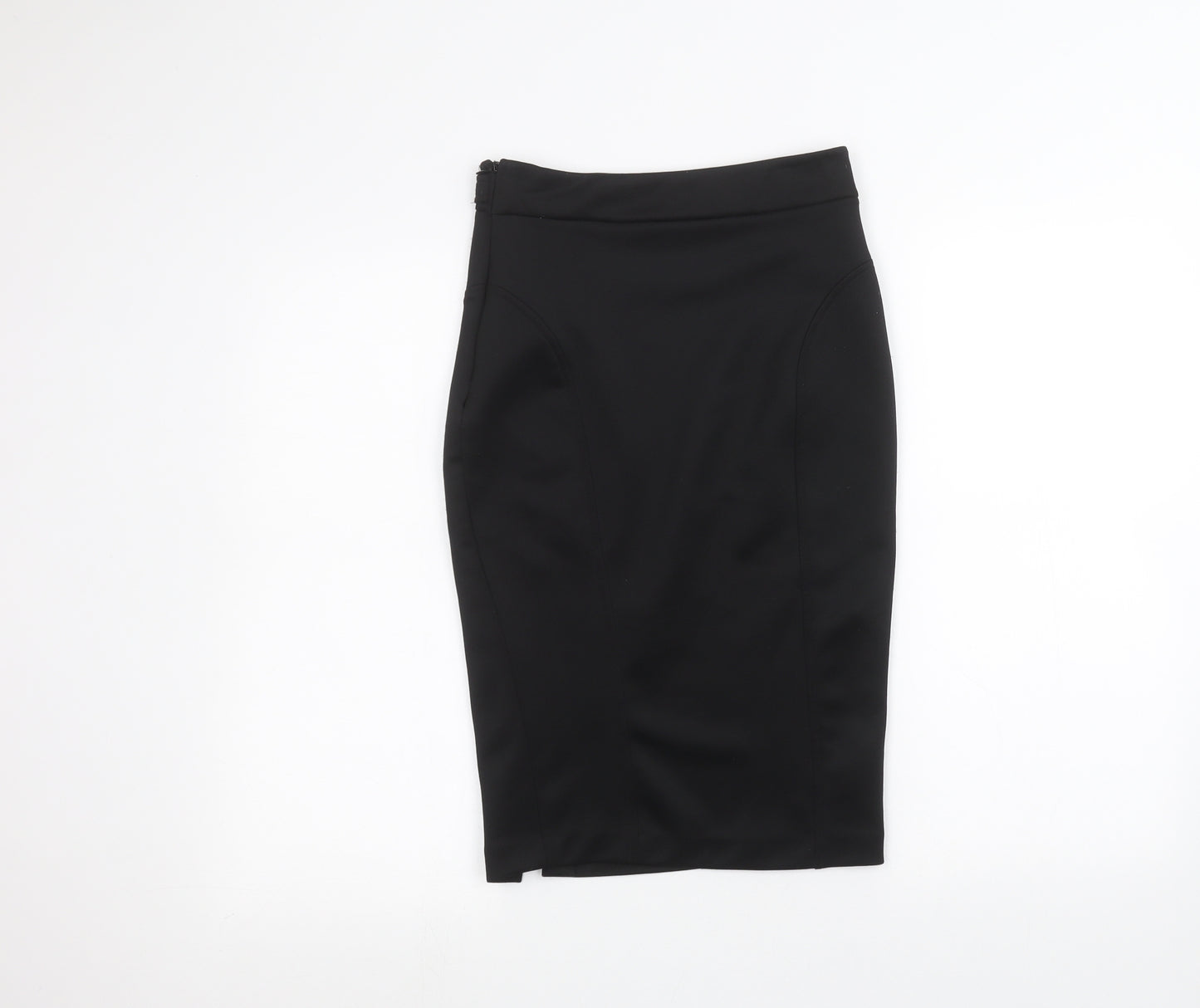 Lipsy Womens Black   A-Line Skirt Size 8