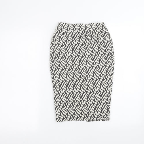 Pull&Bear Womens White   Peasant Skirt Size M