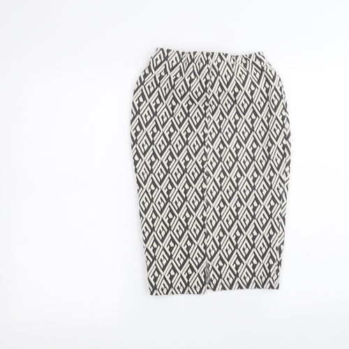 Pull&Bear Womens White   Peasant Skirt Size M