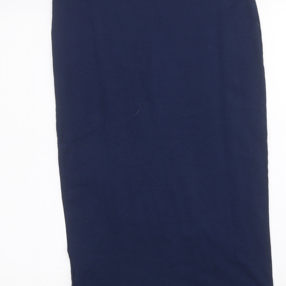 F&F Womens Blue   Bandage Skirt Size 8