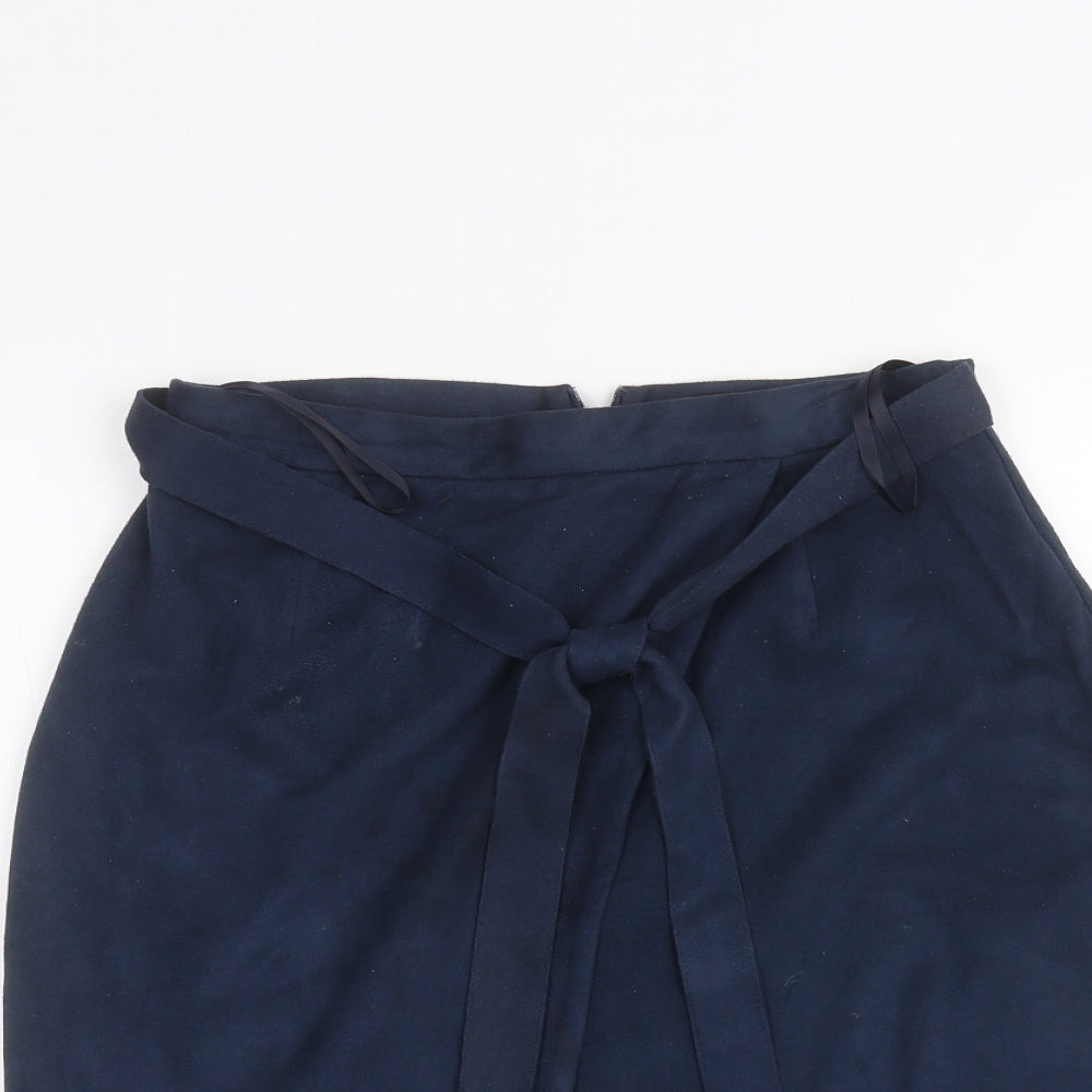 River Island Womens Blue   Bandage Skirt Size 8