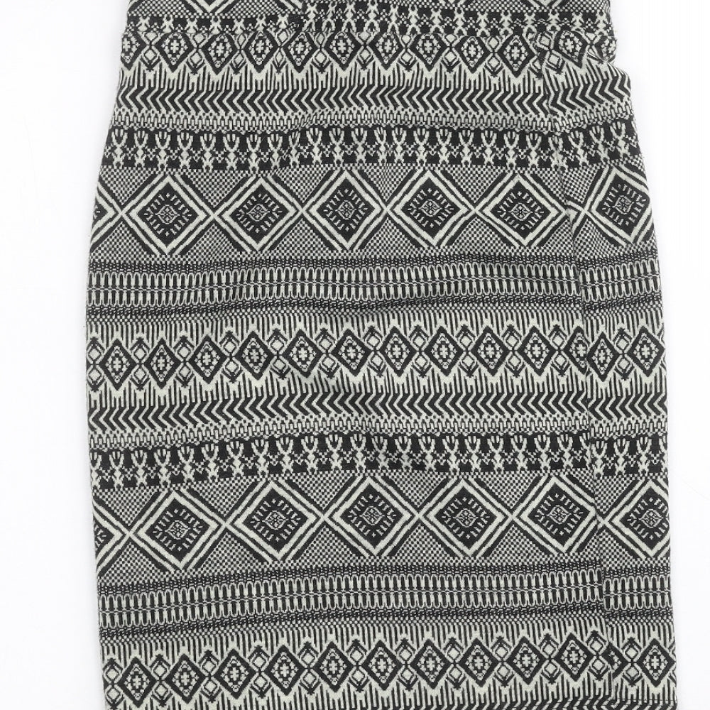 River Island Womens Black   Bandage Skirt Size 12