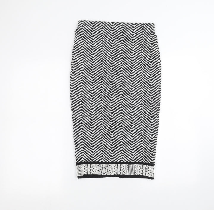 River Island Womens White   Bandage Skirt Size 8