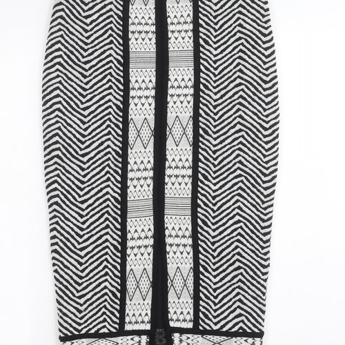 River Island Womens White   Bandage Skirt Size 8