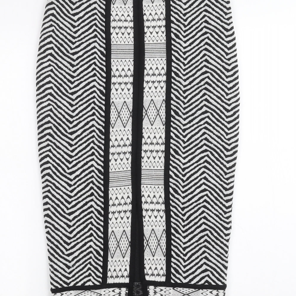 River Island Womens White   Bandage Skirt Size 8