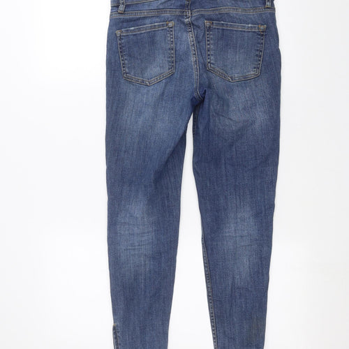 Oasis Womens Blue   Skinny Jeans Size 8 L24 in