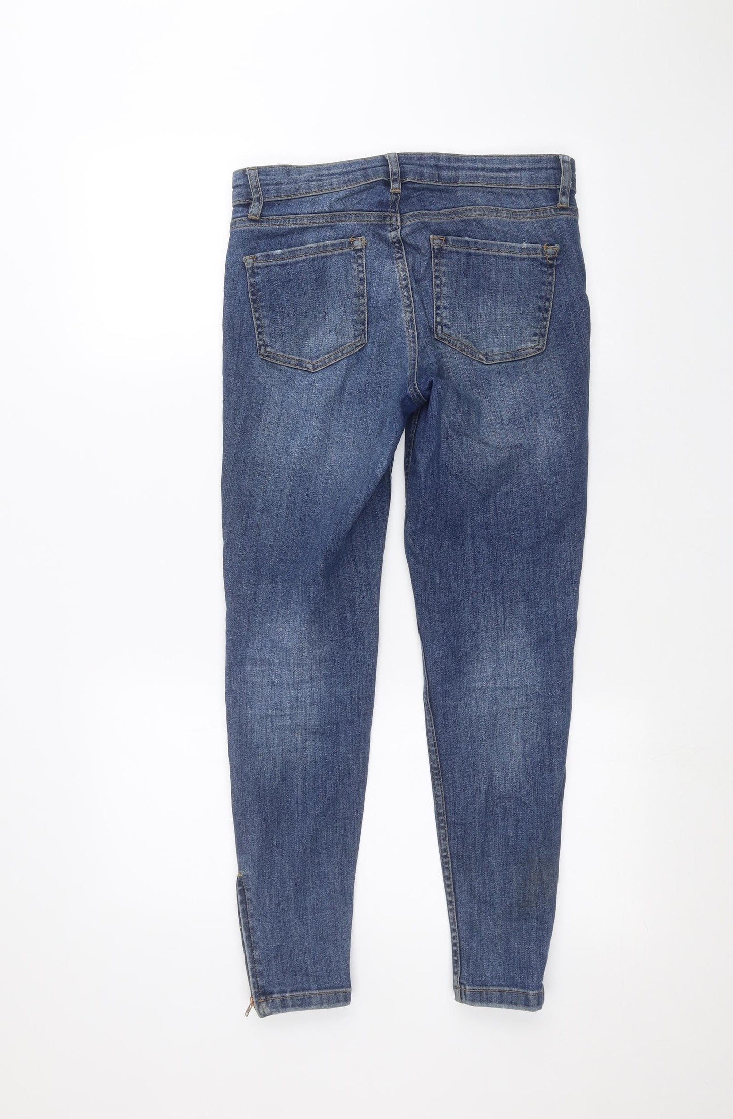 Oasis Womens Blue   Skinny Jeans Size 8 L24 in