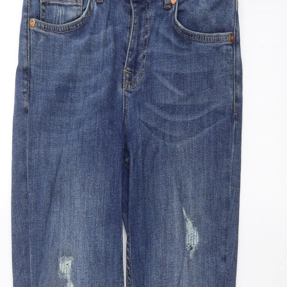 Oasis Womens Blue   Skinny Jeans Size 8 L24 in