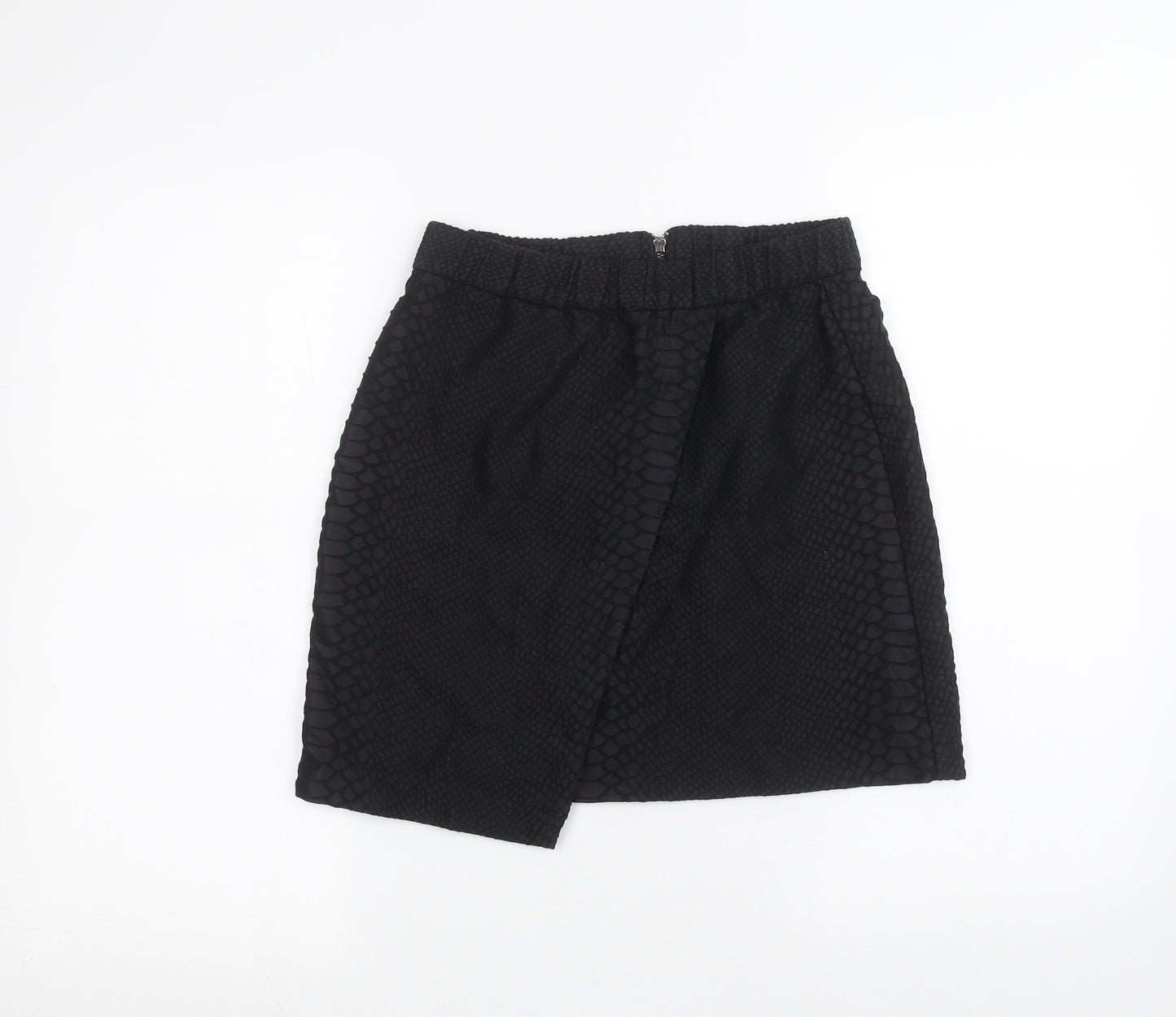 Topshop Womens Black   Bandage Skirt Size 10