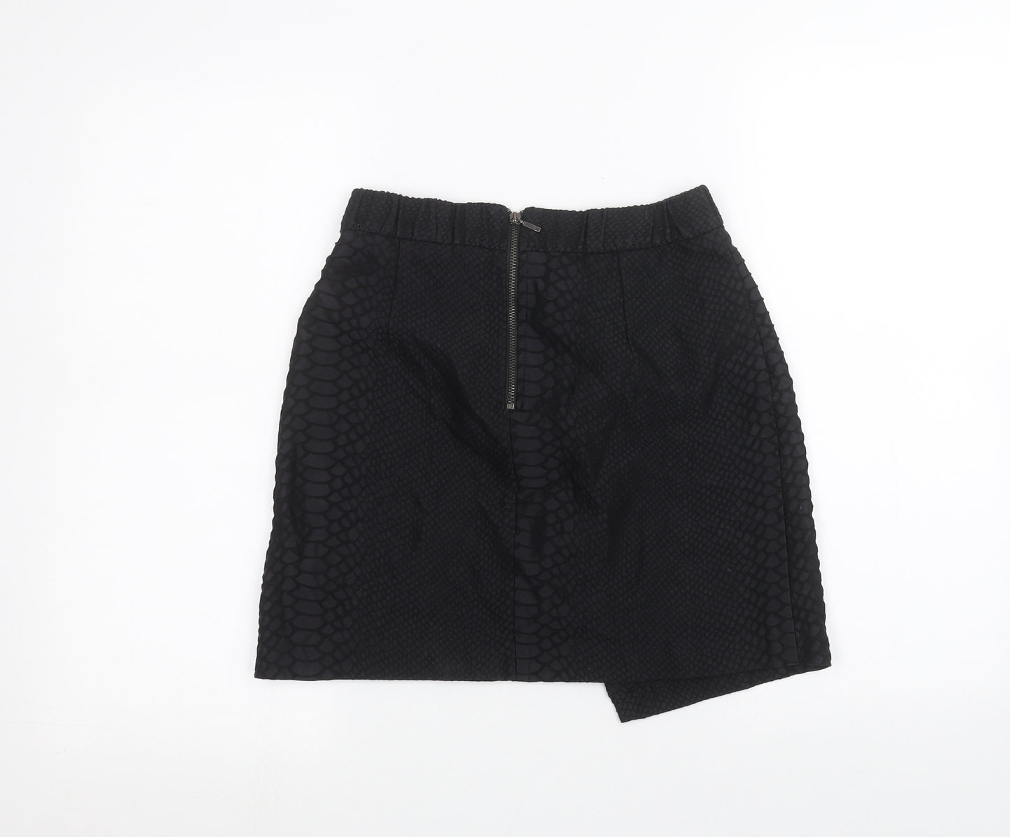 Topshop Womens Black   Bandage Skirt Size 10