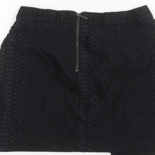 Topshop Womens Black   Bandage Skirt Size 10