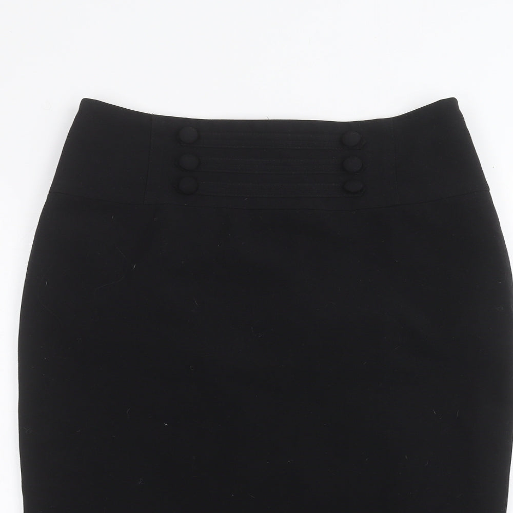 Papaya Womens Black   Bandage Skirt Size 12