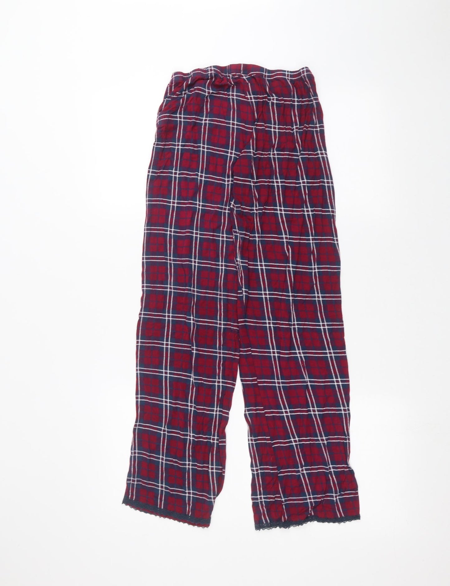 New Look Womens Red   Trousers  Size 10 L28 in