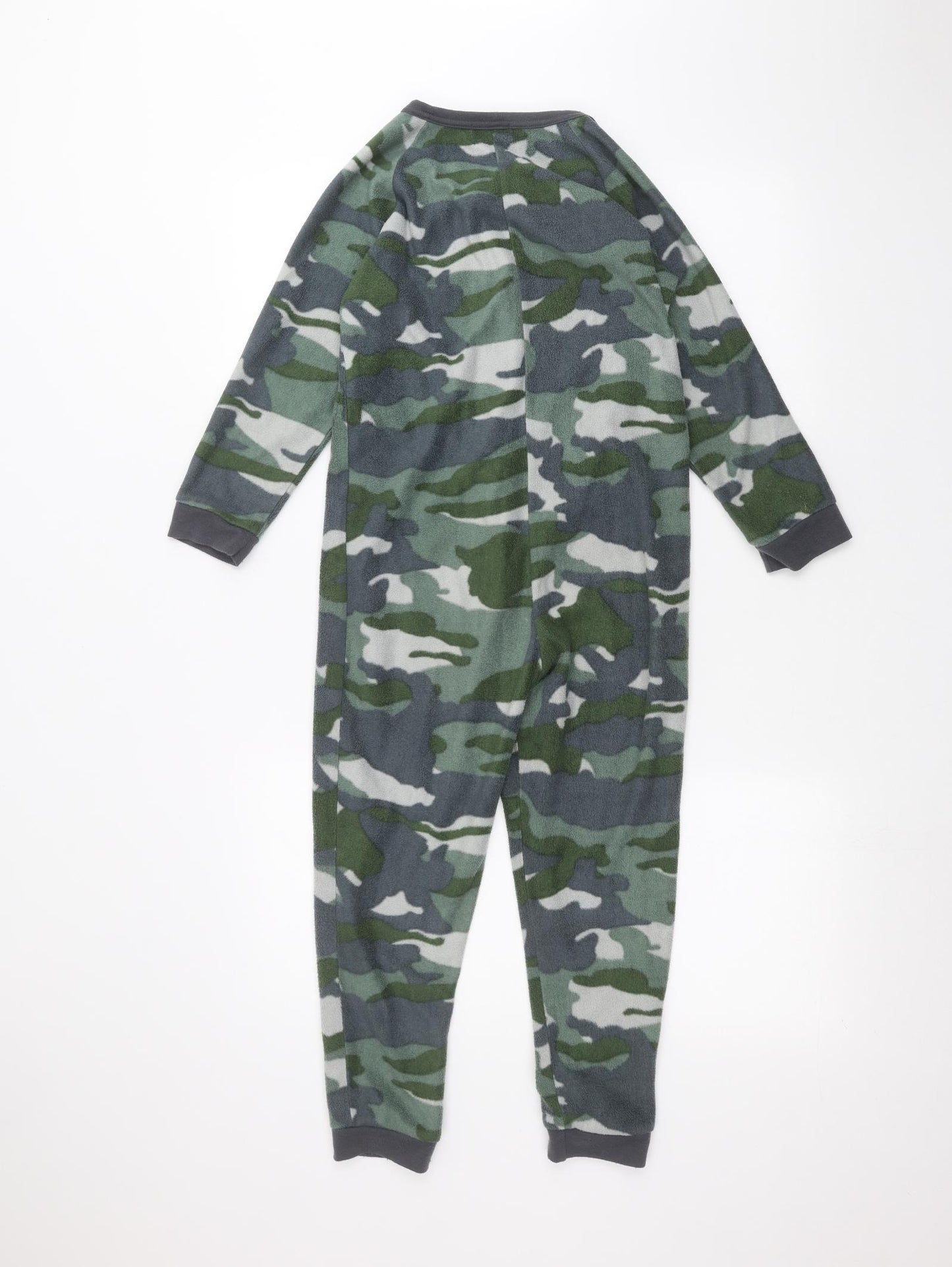 Primark Boys Green Camouflage   One Piece Size 7-8 Years