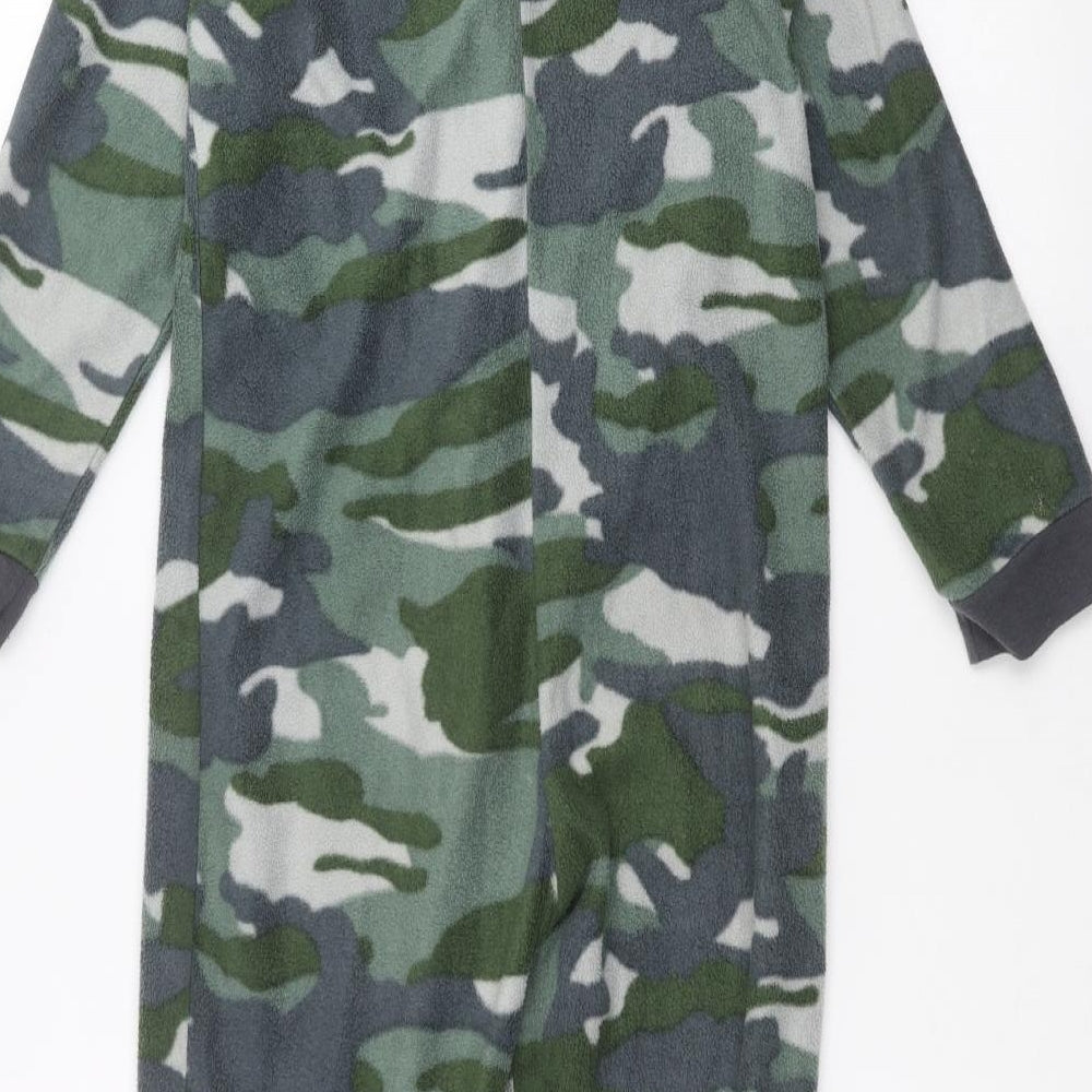 Primark Boys Green Camouflage   One Piece Size 7-8 Years