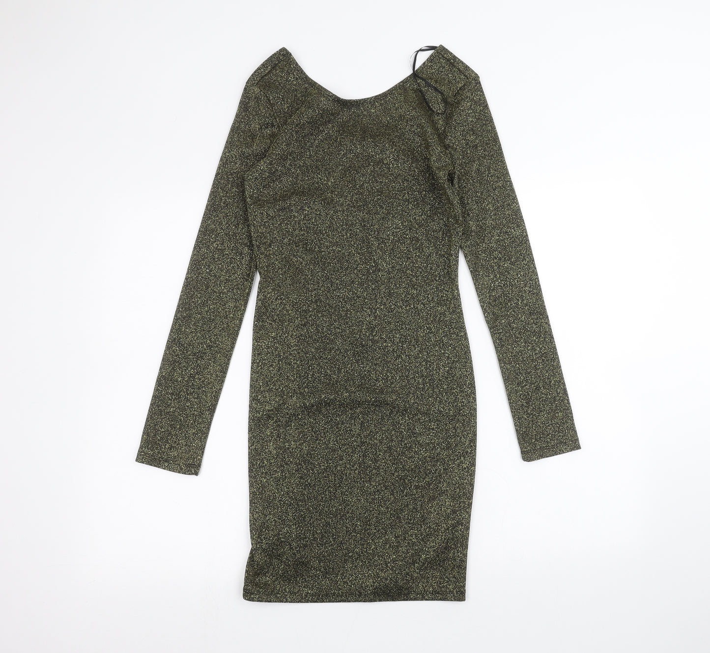 Atmosphere Womens Gold   Pencil Dress  Size 10