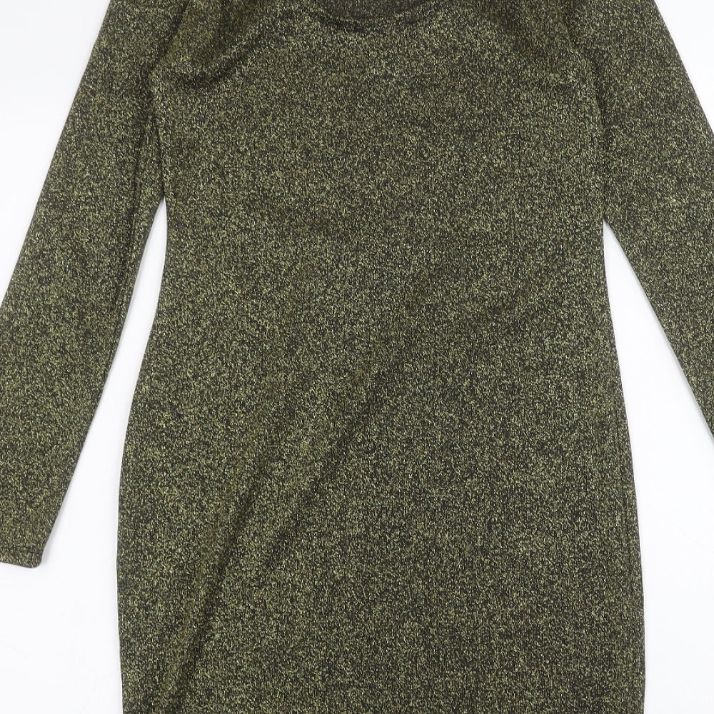 Atmosphere Womens Gold   Pencil Dress  Size 10