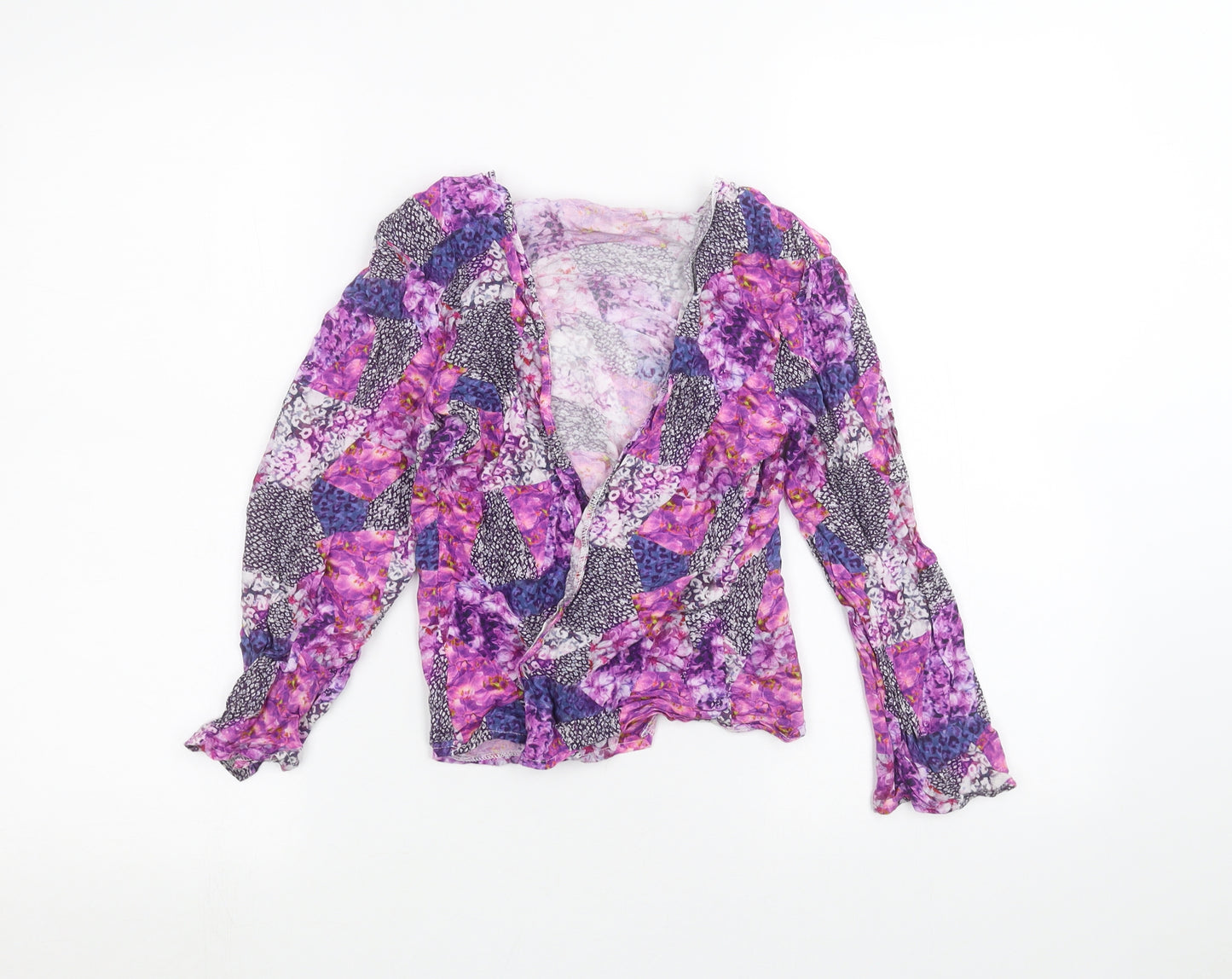 Star Girls Purple   Cardigan Jumper Size 11 Years