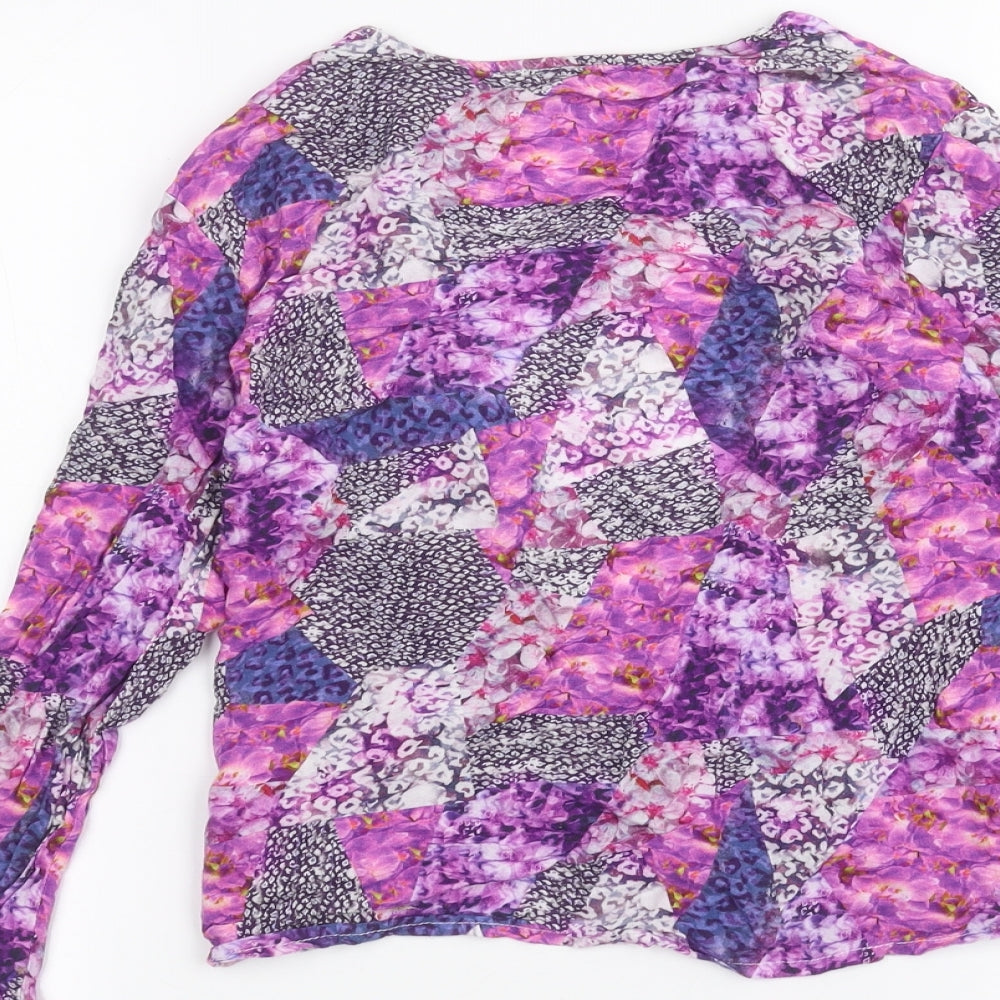 Star Girls Purple   Cardigan Jumper Size 11 Years