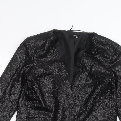 F&F Womens Black   Cardigan Jumper Size 6