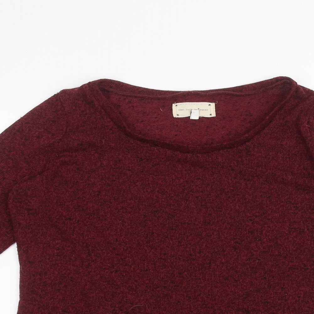 New Look Womens Red   Basic T-Shirt Size 14