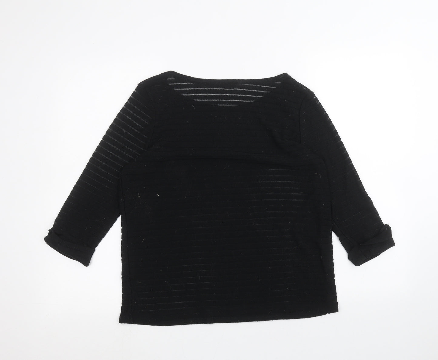 River Island Womens Black   Basic T-Shirt Size 12