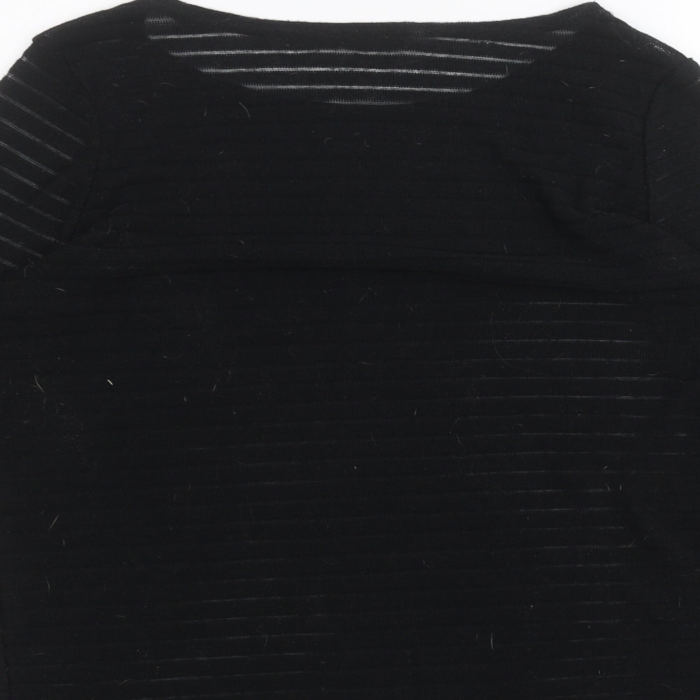 River Island Womens Black   Basic T-Shirt Size 12