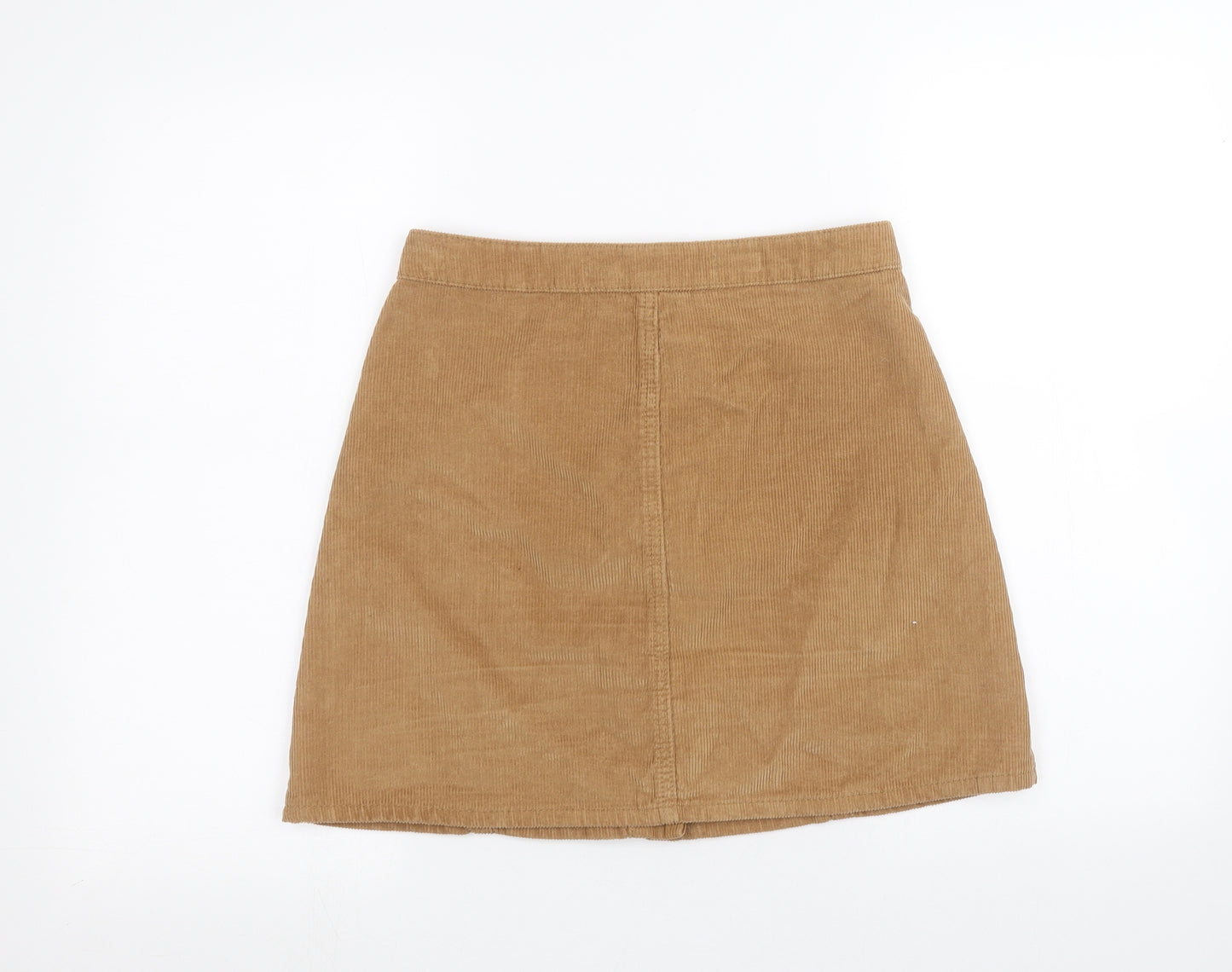 Denim & Co. Womens Brown   Mini Skirt Size 10