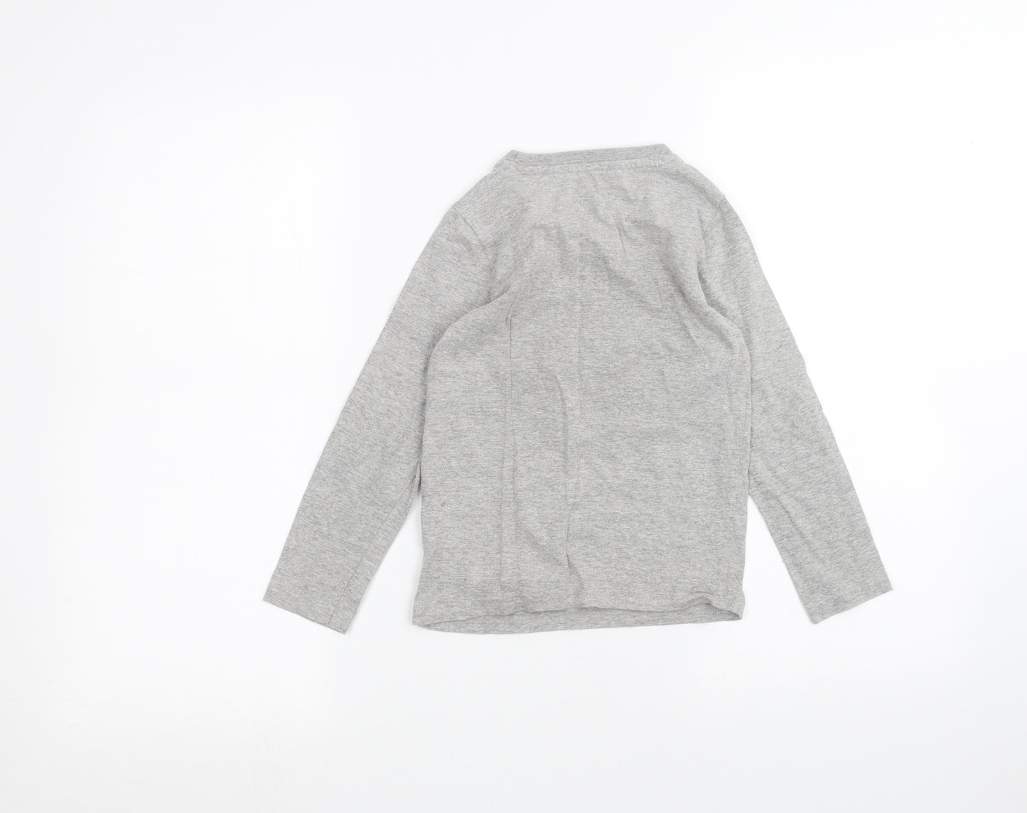 Primark Boys Grey   Basic T-Shirt Size 6-7 Years