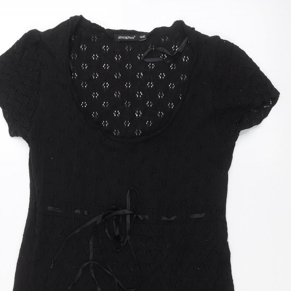 Atmosphere Womens Black   A-Line  Size 14